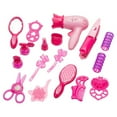 thumbnail image 5 of Somnr Kids Beauty Salon Set Toys Little Girl Makeup Kit Pretend Play Hair Station with Case, Hairdryer, Brush, Mirror & Styling(17pcs), 5 of 7