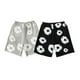 thumbnail image 3 of Summer Men Shorts Flower Print Drawstring Elastic Waist Loose Pockets Pleated Vacation Beach Sport Casual Homewear Short Pants, 3 of 5