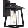 thumbnail image 1 of CHLOE Russell Transitional 1 Light Textured Black Outdoor Wall Sconce 11" Height, 1 of 1