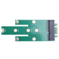 thumbnail image 1 of NGFF M.2 2 B clave a mSATA SATA Mini PCI-E 3 SSD convertidor + tarjeta M .0 Hugtrwg Para estrenar, 1 of 3