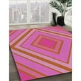 thumbnail image 2 of Ahgly Company Indoor Rectangle Patterned Pink Lemonade Pink Area Rugs, 8' x 12', 2 of 6