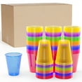 thumbnail image 2 of Exquisite 16 oz Plastic Multicolor Neon Backlight Party Glow Cups, 120 Pieces, 2 of 6