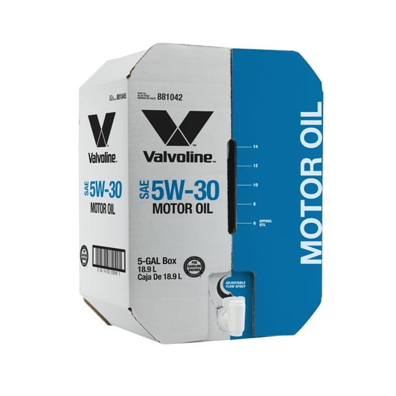 Valvoline Daily Protection Synthetic Blend Motor Oil SAE 5W-30 Bay Box (20 Quarts)