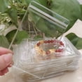 thumbnail image 3 of EeaseMX 100 piezas pequeñas bolsas de cremallera de autoevaluación de 100 piezas para tarjetas de regalo de joyería para tarjetas de regalo, 3 of 8