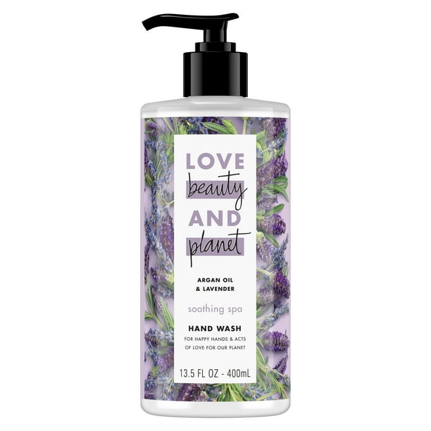 Love Beauty & Soothing Spa Hand Soap Argan Oil & Lavender 13.5