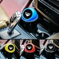 thumbnail image 2 of Kenally Cenicero de cubo de basura para coche, Mini contenedor de basura, soporte organizador, accesorios interiores para coche Automoción decorativa y accesorios azul Kenally CZ13939-03B, 2 of 6