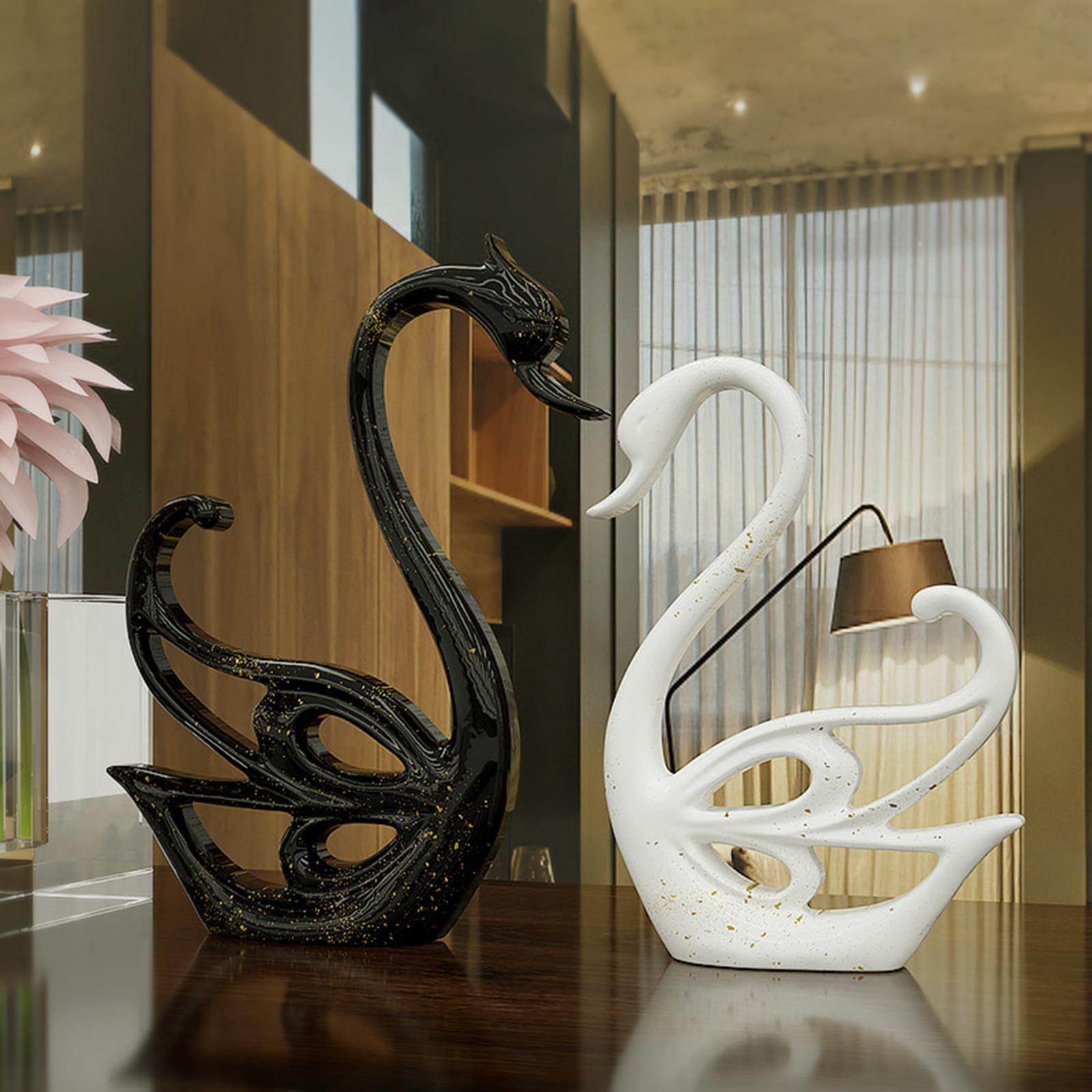 HONCLL Large Swan Ornament Crafts Silicone Mold Jewelry Epoxy Casting Jewelry Tool Making Resin Diy Craft Home Decoration