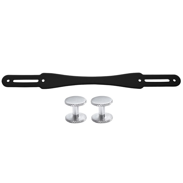 Correa de Silicona Antideslizante Ygjytge para Altavoz Xtreme 4 Negro con 2 Pares de Tornillos