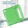 thumbnail image 5 of iPad 10.2 Case 9th Gen 2021/8th Gen 2020/7th Gen 2019, Kids Shockproof Lightweight Durable EVA Convertible Handle Stand Protective Cover, Green, 5 of 6
