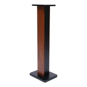Speaker Stands Pair for Bookshelf Atlantic Speaker 33.9 Wood Column Stand W/ Cable Management
