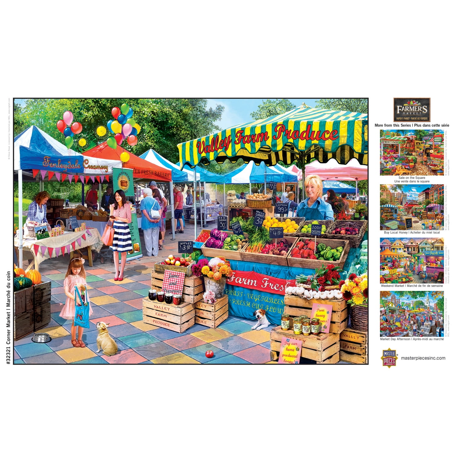 Masterpieces 5000 Piece Jigsaw Puzzle - Buy Local Honey - 40x60