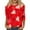 Hot PinkM&06#1128W, variant on Garbnen Valentines Shirts for Women 3/4 Sleeve T Shirts for Women Love Heart Print Crew Neck Dressy Womens Pullover