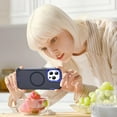 thumbnail image 3 of Designed for iPhone 16 Pro Max Case, 3-in-1 Ultra Slim Protective Cover with Silicone+EVA+PC, Durable Shockproof Lightweight Magnetic Full Body Protection for iPhone 16 Pro Max, Darkblue+Royal Blue, 3 of 8