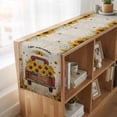 thumbnail image 6 of Table Runners 90 Inches Long Dress Scarves, Vintage Sunflower Truck Farmhouse Coffee/Dining/Kitchen Table Runner for Living Room, Summer Botanical Pastoral Retro Art 13x90 Inch, 6 of 9