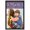 Black, variant on 11.75x16.5 Honey Brown Real Wood Picture Frame Width 0.75 inches | Interior Frame Depth 0.5 inches