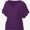 Deep Purple, variant on Summer Tops for Women Elegant V-Neck Casual Batwing Short Sleeves Summer Basic Tops Tee Fashion Dolman Tops Plus Size