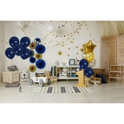 Matte Navy Blue Balloons - 10 Inch Latex Balloons - 72 Pack