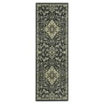 thumbnail image 6 of 2'*6'Area Rug Small Entryway Doormat Rug, Vintage Area Rug, Non Slip Boho Area Rug Kitchen Rug, Low Pile Distressed Carpet for Living Room Bedroom Laundry, Gray, 6 of 7