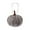 Gray, variant on 1 Pc Mini Artificial Pumpkin Decorations, Hanging Fake Faux Velvet Foam Fabric Pumpkins Decoration,Ideal for Artificial Fall and Halloween Pumpkins for Tabletop, Mantel, Holiday Party Decor, 2 inch