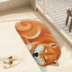 thumbnail image 1 of Alfombras de baño, alfombra 3D con temática de perro, felpudo de bienvenida de 87 x 40 cm, antideslizante, para verano, divertidas y novedosas, para decoración de interiores y exteriores., 1 of 8