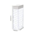 thumbnail image 3 of CEHVOM 6ps/Set Seasoning Bottle Box Jar Condiment Storage Container Rack Herb Spice Jar, 3 of 3