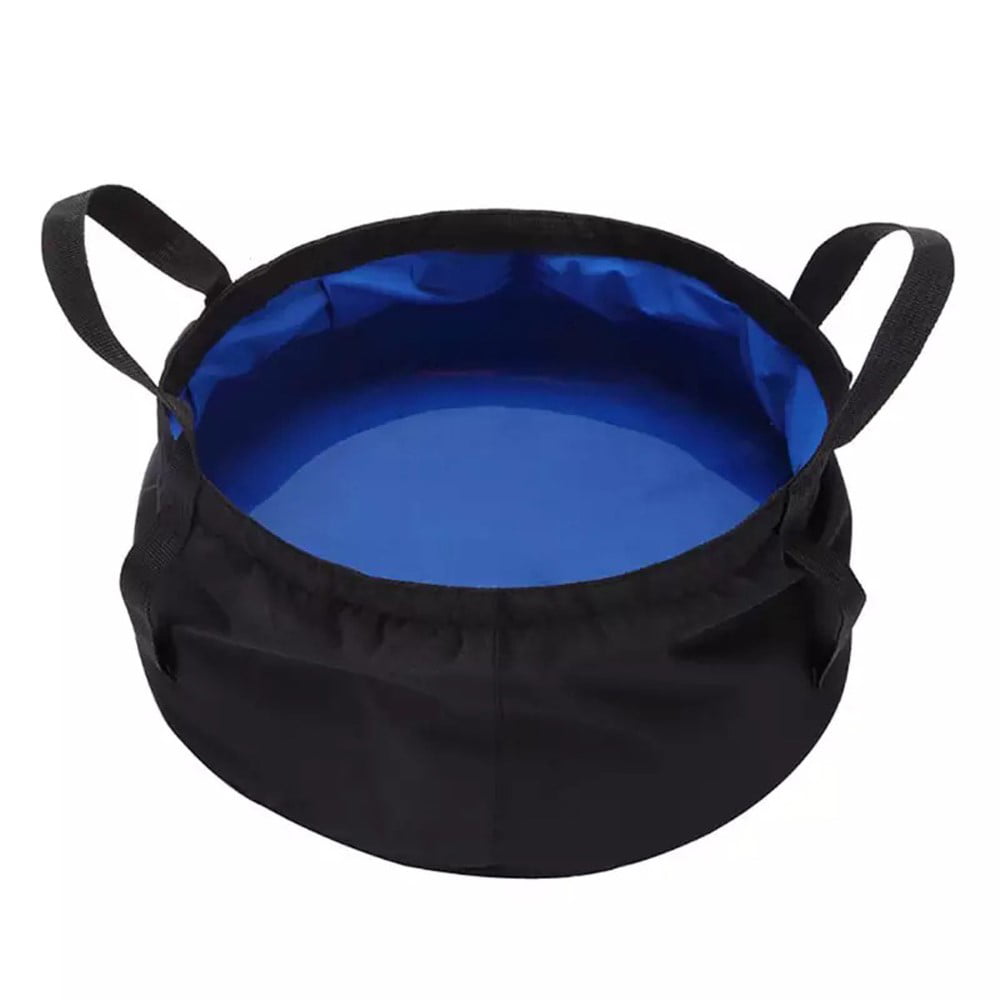Ultra-light Foldable Folding 8.5L Wash Basin Bucket Travel Bag Camping Water Pot 