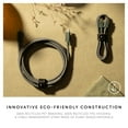 thumbnail image 3 of Native Union Belt Cable Pro - 240W USB Type C - 8ft Ultra-Strong Charging Leather Cable(Slate Green), 3 of 8