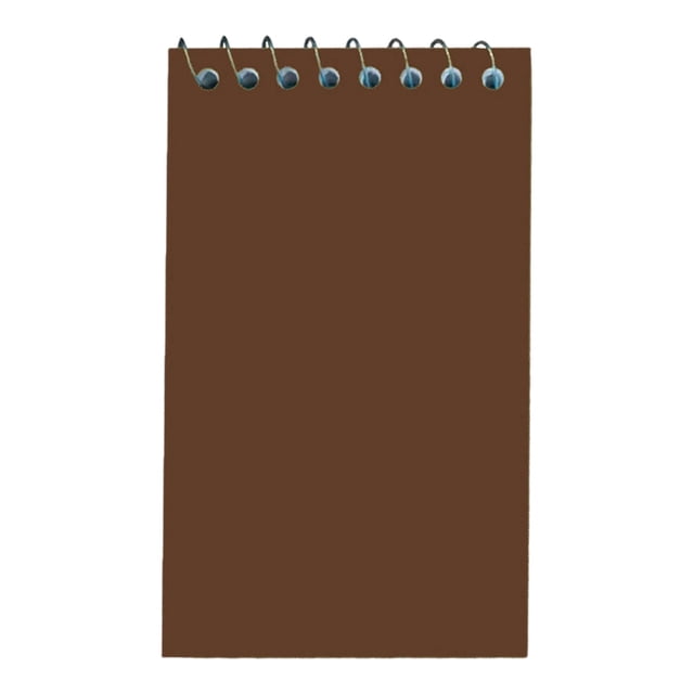 GZJCKJY 1 Pack Spiral Memo Pads, Top Wire Bound, 3 x 5 Inch Pocket Notepad, College Ruled, 50 Sheets/100 Pages, Wirebound Small Steno Pads for Home, Office