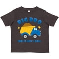 thumbnail image 3 of Inktastic Dump Truck Big Bro Boys Toddler T-Shirt, 3 of 5