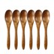 thumbnail image 1 of 6 Cucharas De Madera Maciza, Cucharas Japonesas, Cucharas De Madera Pequeñas, Cucharas De Madera Para Remover Café, Cubertería De Madera, 1 of 5