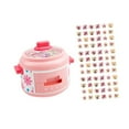 thumbnail image 3 of DIY fabricante de pegatinas para niños pequeños, pegatinas DIY con forma de arrocera, juguete para niñas, máquina de pegatinas 3D para niños, recuerdo 72 piezas, 3 of 8
