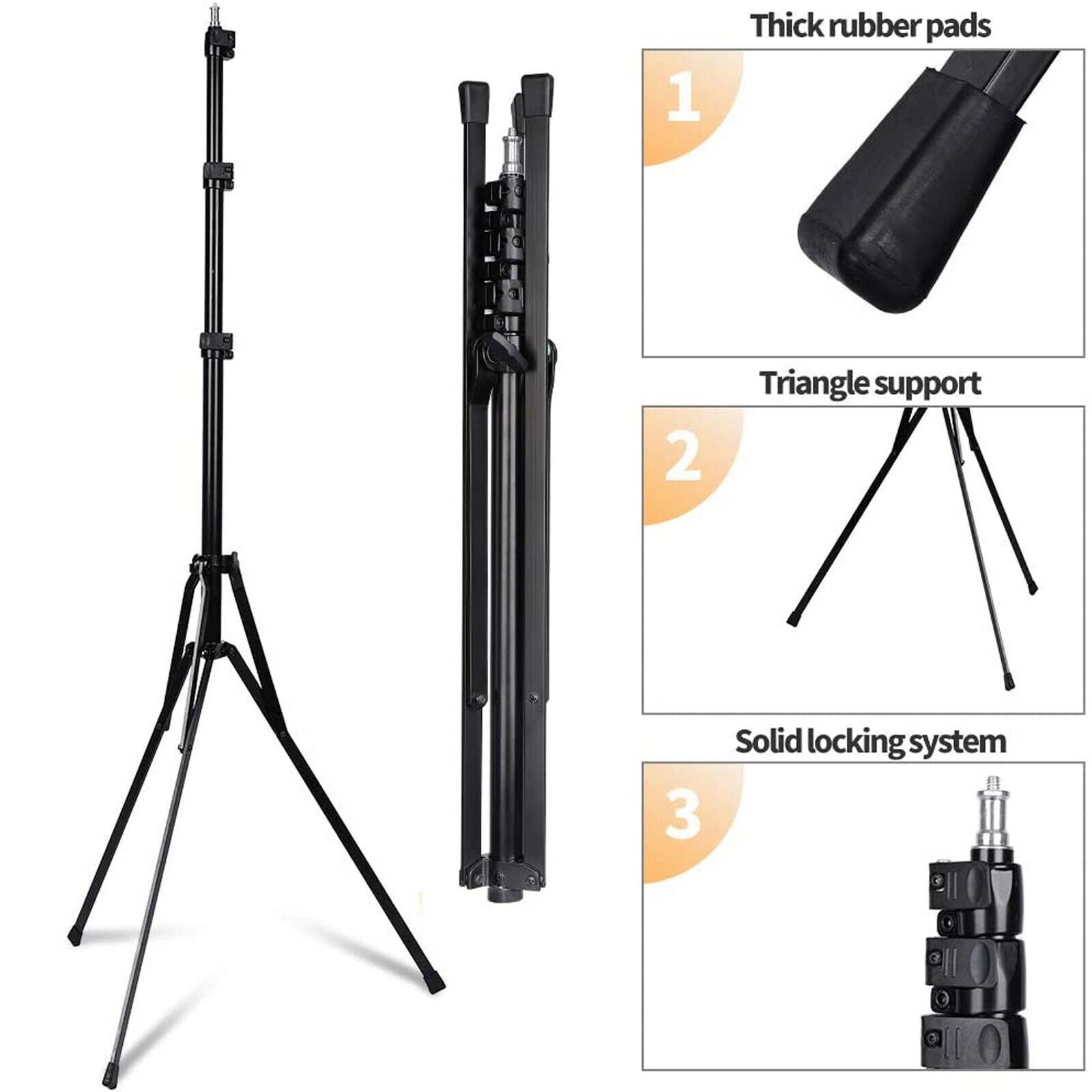 PVUEL 18" LED SMD Ring Light Kit w/ Tripod Stand For Cell Phone Camera Selfie Makeup