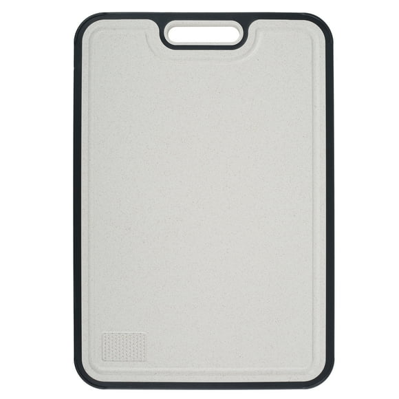 Wekvgz Double Sided Cutting Board Kitchen Chopping Board Sturdy Stainless Steel and PP Cutting Board with Grinding Area Meat Cutting Board Dishwasher Safe for Cutting Raw and Cooked Meat