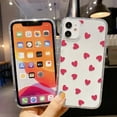 thumbnail image 4 of Clear Phone Case For iPhone 15 Case iPhone 13 14 11 12 15 Pro Max 12 13 Mini XR X XS Max 7 8 Plus SE Shockproof Love Heart Cover, 4 of 7