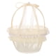 thumbnail image 4 of Cesta de niña de flores canasta de pétalos de boda elegante decoración de boda canasta de flores, 4 of 6