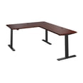 thumbnail image 2 of Move 60 Series 60W L Shaped Standing Desk in Hansen Cherry - Engineered Wood, 2 of 7