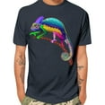 thumbnail image 2 of Men's T Shirt Crew Neck Print Short Sleeve Casual Shirt Cool Design Summer Plus Sizes T Shirt Motif Colourful Regular Fit Casual Shirt Graphic Print Custom T Shirts for Men Pocket T Shirts Mens Big &, 2 of 9