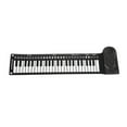 thumbnail image 2 of karymi Hand-Rolled Piano with Horn - Portable 49 Keys Organ Piano with Foldable Keyboard Instruments Educational People of All Ages Toys for Ages 5-7, 2 of 6