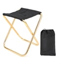 thumbnail image 1 of Camping Stool, Lightweight Collapsible Chair Durable with Storage Bag for Outdoor for BBQ for Fishing, 1 of 8