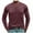 Wine Tops for Men, variant on safuny Men's Long Sleeve Tops Windproof Sweatshirts Big&Tall Outwear Fall Winter Casual Sports Loose Cotton Shirts Workout Quarter Button Pullover Fashion Blue L