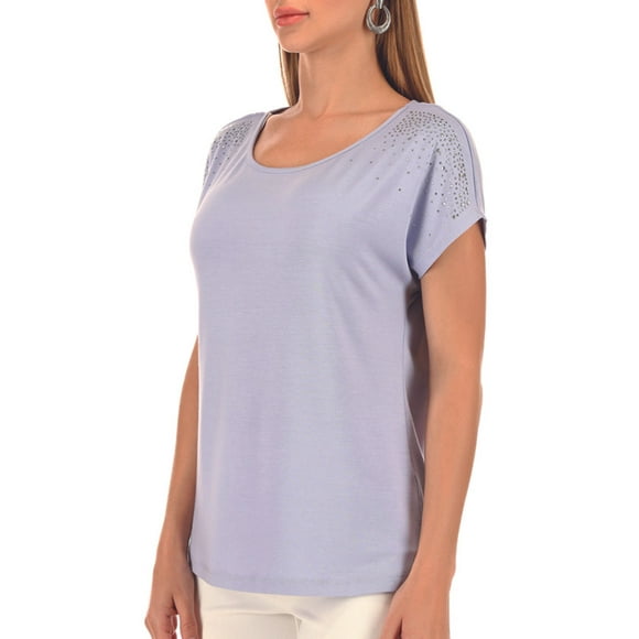 Playera Alexis Collection con detalle en hombros Alexis Collection 5022005M