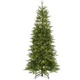 thumbnail image 1 of National Tree PEBI2-DY04-75 7.5 ft. Feel Real Bedminster Spruce Slim Hinged Tree With 900 Multi Color LED Infinity Lights & PowerConnect, 1 of 2