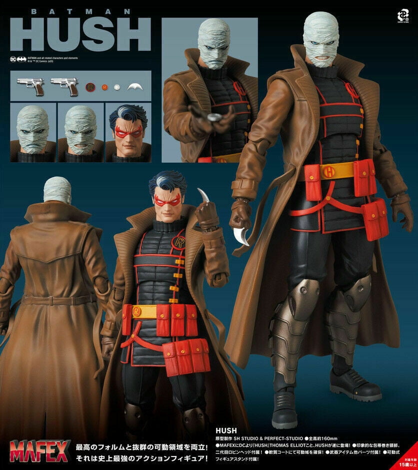 Mafex No 133 Dc Comics Batman Hush Hush Action Figure Walmart Com Mafex No 133 Dc Comics Batman Hush Hush Action Figure Walmart Com