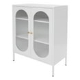 thumbnail image 5 of Sideboard Buffet Cabinet, 3 Tiers Coffee Bar Cabinet Kitchen Pantry Metal Accent Cabinets with 2 Doors and Shelf for Living Room Dining Room, 5 of 21