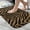 White-1038, variant on Ultra Soft Absorbent Bath Mat 20x31.5 Inch Fluid Smoke Aurora Art Style, Leopard Animal Print