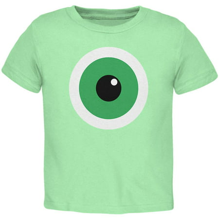 Monster Cyclops Eye Costume Toddler T Shirt Mint