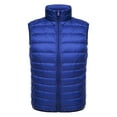 thumbnail image 5 of NOLDARES Puffer Vest for Men Quilted Winter Padded Sleeveless Jackets Gilet for Casual Work Travel Outdoor(Blue,4XL), 5 of 5