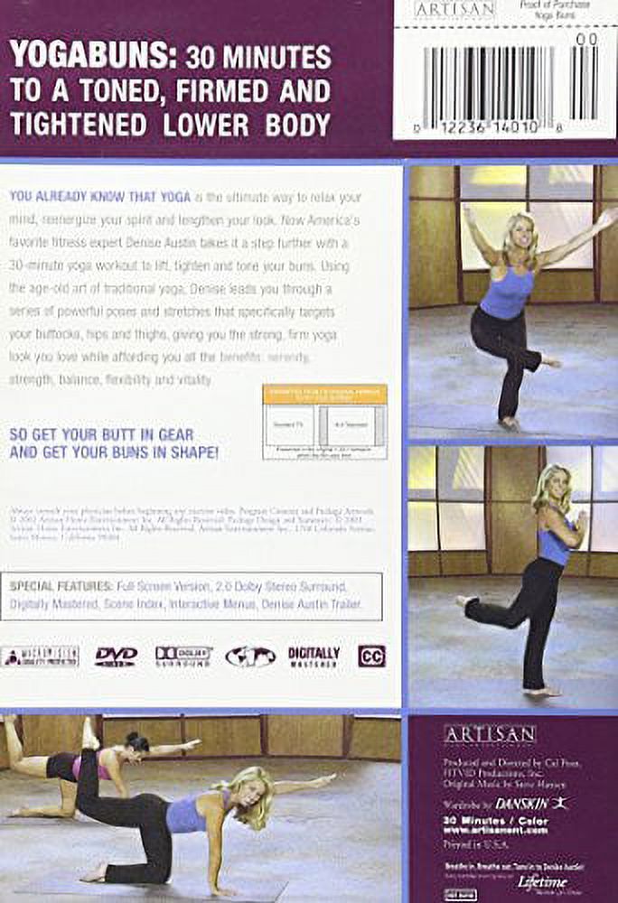 Yoga Buns (DVD), Lions Gate, Sports & Fitness - image 3 of 3