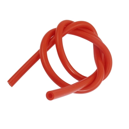 Unique Bargains 1M Length 11cm Outside Diameter Red Silicone Vacuum Hose