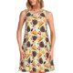 thumbnail image 1 of Fotbe Thanksgiving Vestido de Verano sin Mangas para Mujer – Vestido Midi Línea A, Estilo Camiseta Floral, Vestido Playero Casual y Fluido, 1 of 7